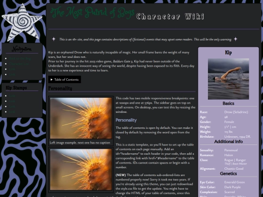 kipwiki screenshot