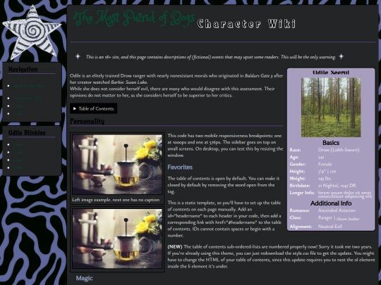 odilewiki screenshot