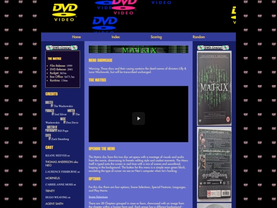 thematrixcollectorseditionpage2 screenshot