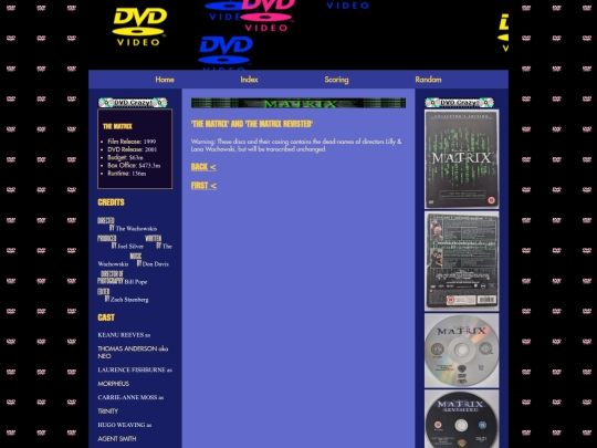 thematrixcollectorseditionpage3 screenshot