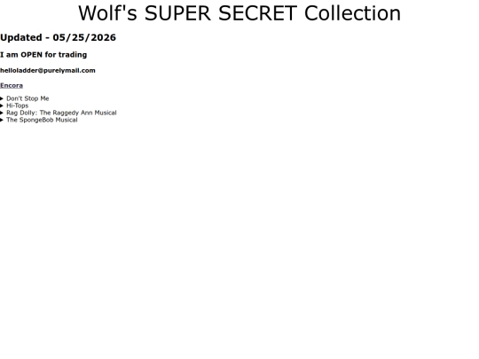supersecretcollection screenshot
