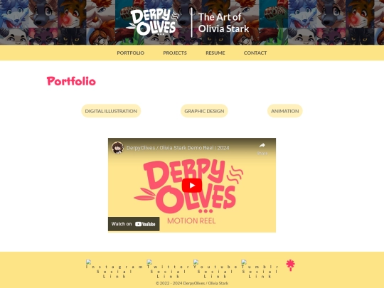 portfolio screenshot