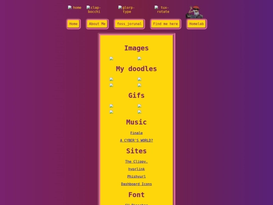 subsites/resources screenshot