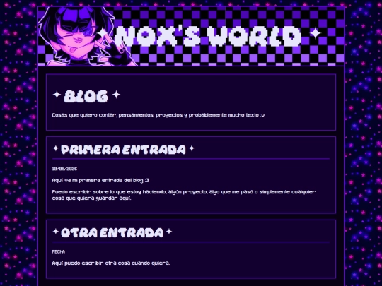 blog screenshot