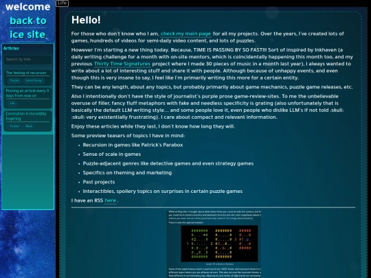 articles/daily-articles screenshot