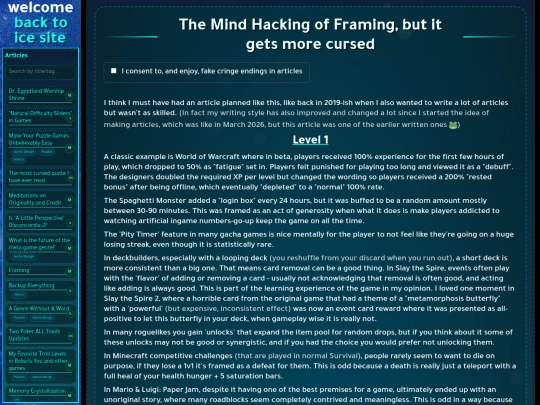 articles/framing screenshot