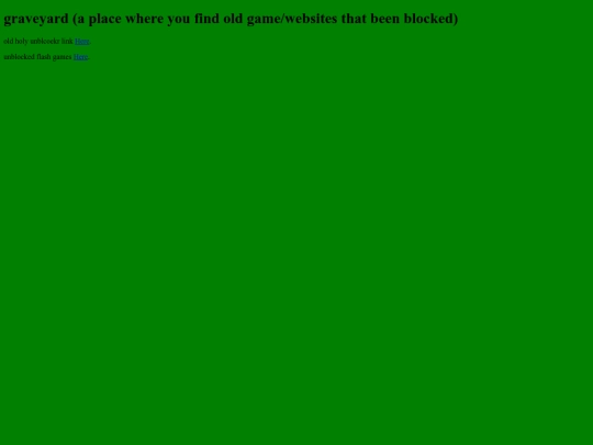 graveyard screenshot