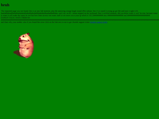 not_found screenshot