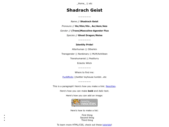 index screenshot
