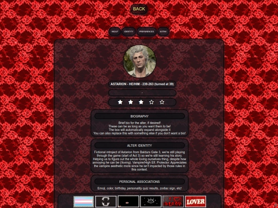 sys/astarion screenshot