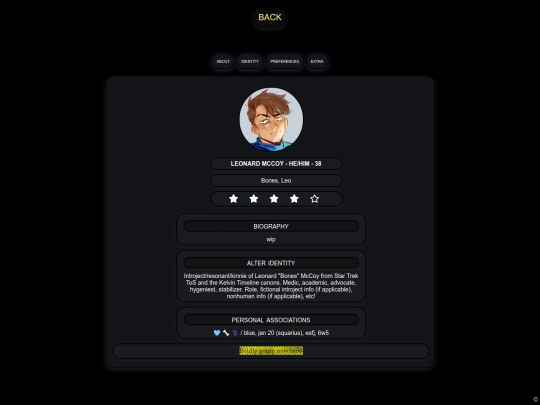 sys/bones screenshot