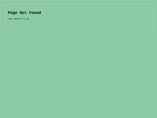 not_found screenshot