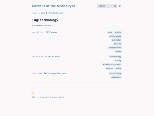 tags/technology screenshot