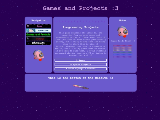 games_and_projects screenshot