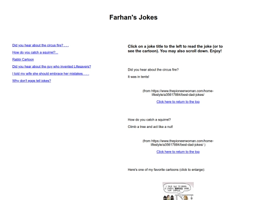 Jokes/jokesIndex screenshot