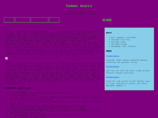 home screenshot