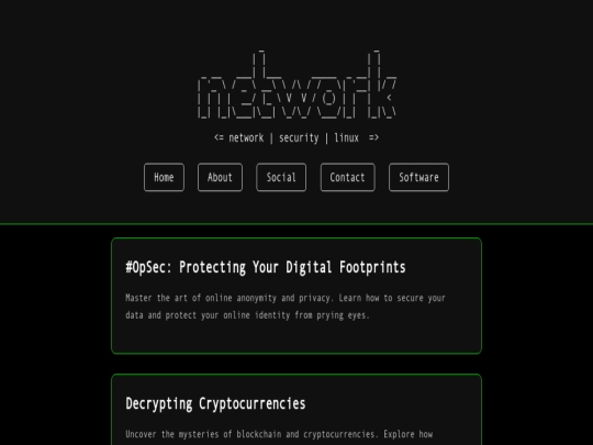index screenshot