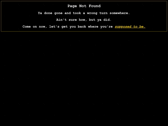 not_found screenshot