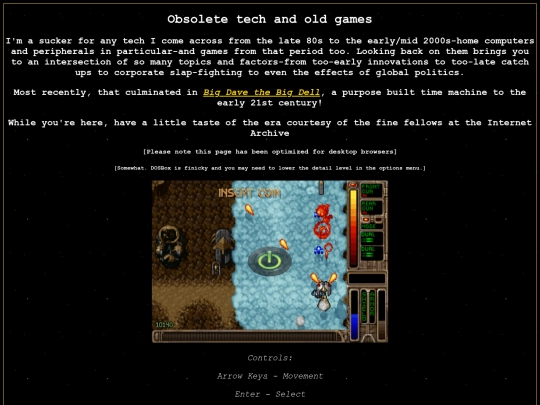 retro screenshot