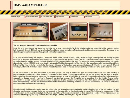hifi/hmv_a40 screenshot