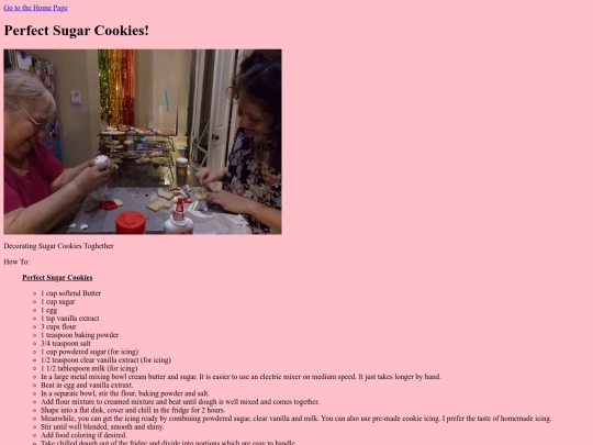 PerfectSugarCookies screenshot