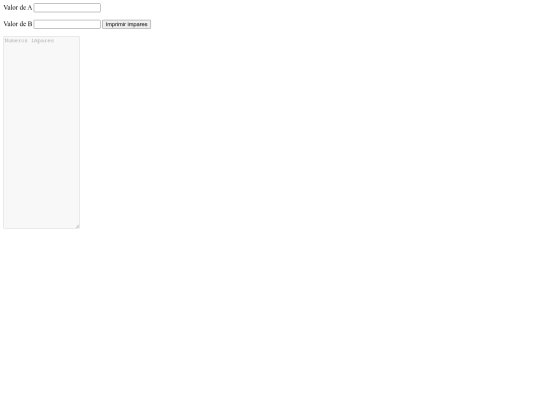 Actividad 4.1/Impares/Impares screenshot