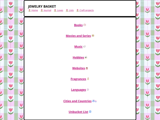 lists screenshot