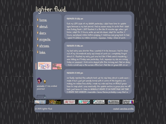 blog screenshot