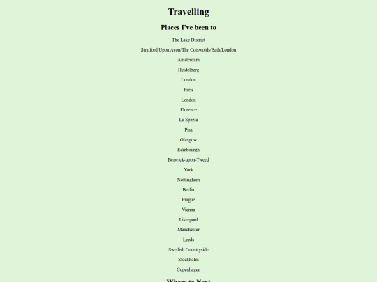 travelling screenshot