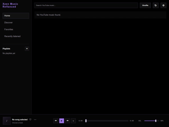 Music screenshot