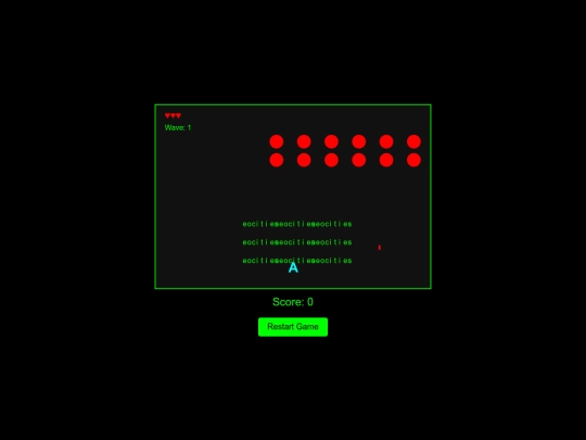 invaders screenshot