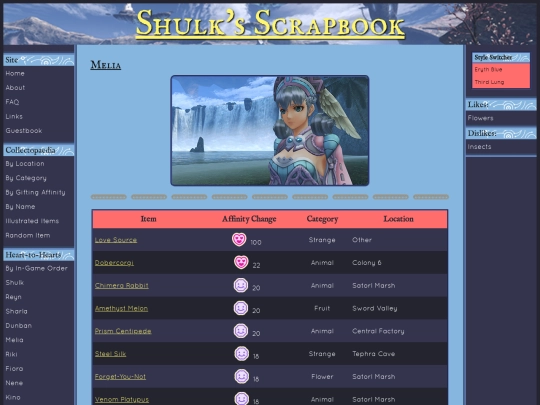 affinity/melia screenshot