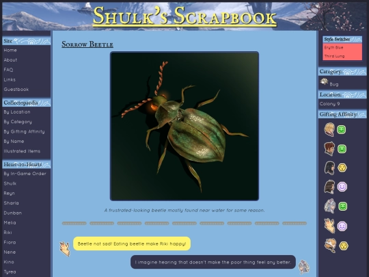 items/colony-9/sorrow-beetle screenshot