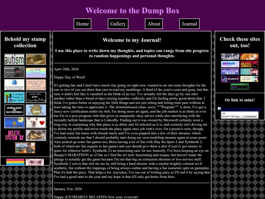 journal screenshot