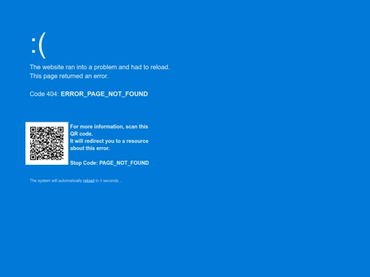 not_found screenshot
