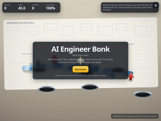 AI Engineer Bonk screenshot