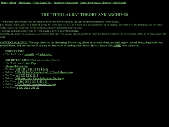 findlaura screenshot