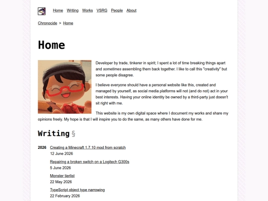 home screenshot