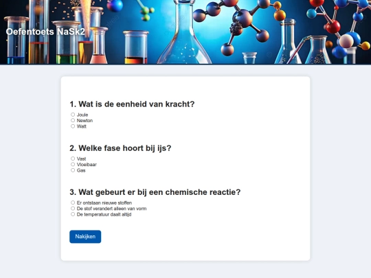 quiz screenshot