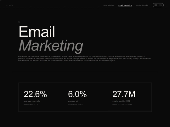 email-marketing screenshot