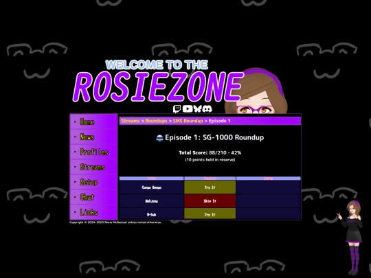smsroundup/sg1000 screenshot