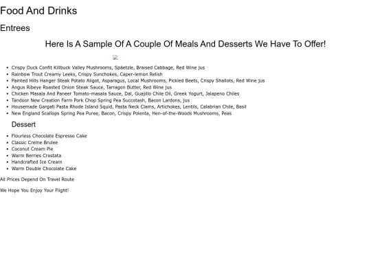 foodanddrink screenshot