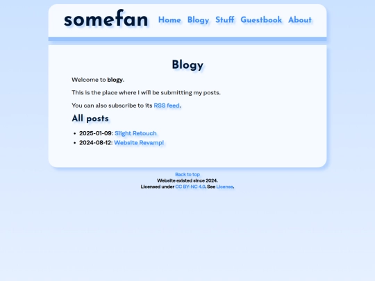blogy screenshot