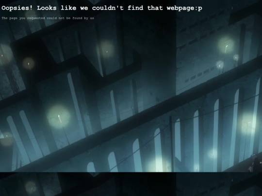 not_found screenshot