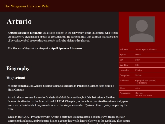 Characters/Arturio screenshot