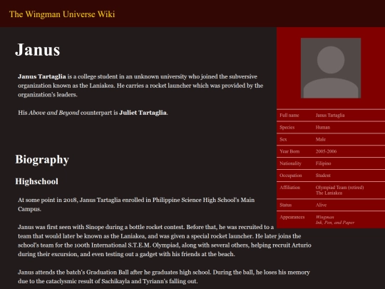 Characters/Janus screenshot