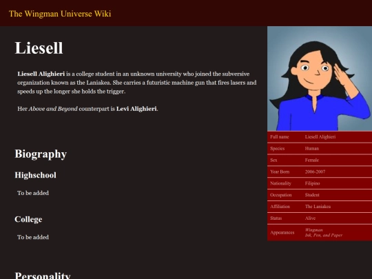 Characters/Liesell screenshot