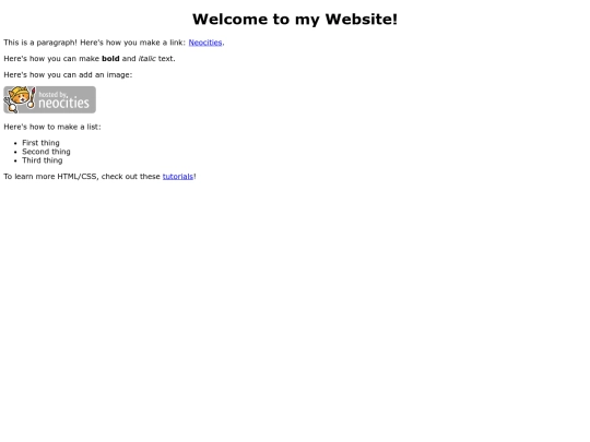 test screenshot