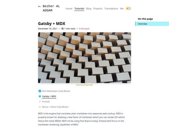tutorials/rich-md-code-blocks/1-gatsby-mdx screenshot