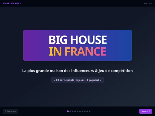 BigHouse_Presentation screenshot